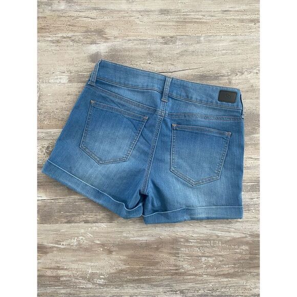 Celebrity Pink Jean Shorts Cuffed Denim Juniors Size 5 - Picture 4 of 5